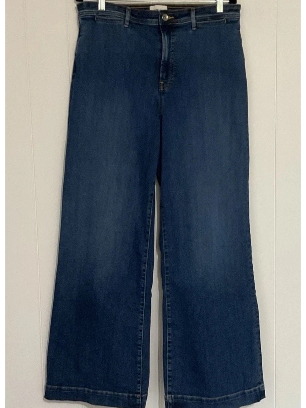 Everlane High-Key Women’s Wide-Leg Jeans in Deep Indigo 32
